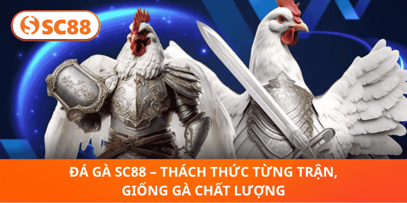 Đá Gà SC88 – Thách Thức Từng Trận, Giống Gà Chất Lượng